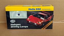 Hella 550 Clear Fog Lights Nib 74506 Germany Vintage