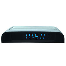 Solar Clock For Car Luminous Car Digital Clocks Vehicle Adhesive Clock Watch