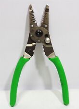 Snap-on Tools Pwcs9acfg Soft Grip 9 Wire Stripper Cutter Crimper Green