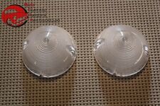 55 56 57 Chevy Truck Park Light Lamp Lenses Clear Pair New Free Shipping