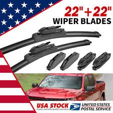 Set Of 2 Wiper Blade 22 Fit For 2009-2021 Dodge Ram 1500 Pickup