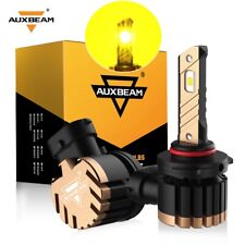 Auxbeam Canbus Led Fog Light Bulbs 9145 9140 H10 3000k Yellow Driving Lamp Drl