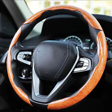Universal Car Steering Wheel Cover Wood Grain Non-slip Car Steering Wheel Covers