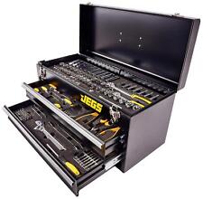 Jegs 85325 170-piece Mechanics Tool Box Set Black Powdercoated Steel