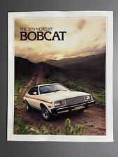 1979 Mercury Bobcat Showroom Advertising Sales Brochure Rare Awesome Lk
