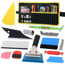 Pro Vinyl Car Wrapping Tools Felt Squeegee Tools Pouch Window Tint Tuck Ppf Kit