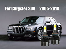 Led For Chrysler 300 2005-2010 Headlight Kit 9006 Hb4 White Cree Bulbs Low Beam