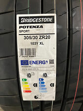 2 New 305 30 20 Bridgestone Potenza Sport Tires