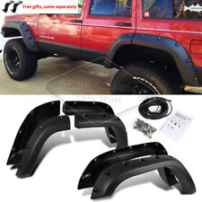For 1984-2001 Jeep Cherokee Xj 4dr Cover Pocket Rivet Style Wide Fender Flares