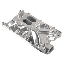 Polished Aluminum Dual Plane Intake Manifold For Small Block Ford V8 5.8l 351w