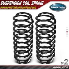 2x Coil Springs For Ford Mustang 2005 2006 2007 2008 2009 2010 Rear Left Right