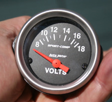 Autometer 2 58 Sport-comp Vintage Volts Voltmeter Gauge - 3391