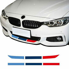 Car Front Rear Bumper Stickers M Performance Stripe Decal Fits For Bmw Series