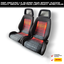 Recaro Lx Slider Pair Sport Racing Front Seats Jdm Pair Left-right