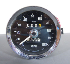 Mg Midget 1972-74 Original Speedometer 100mph Smiths Sn523005s W Trip Cable