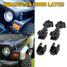 Fit Wrangler Hood Tj Jeep 35582 Pins Hood Latch Lock Hood Catch Latches Kit
