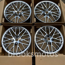 19 20 Chrome Wheels Rims Fits For Chevrolet Corvette C6 Z06 Zr1 19x10 20x12