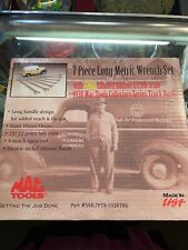 Mac Tools 1938 Limited Edition 7 Piece Long Metric Wrench Set With Bank