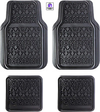 Carpet Floor Mats For Car Auto Truck Suv 4pc Frontback Liner Rug Protector Set