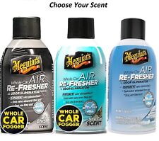 Meguiars Whole Car Air Refresher Permanent Odor Eliminator Spray Various Scents