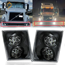 Led Fog Lights Lamps For 2003-17 Volvo Vnl Vn Haul Truck Passenger Driver Pair
