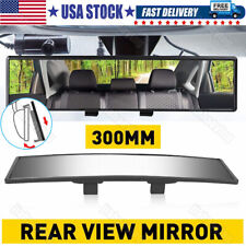Angel View Panoramic Wide Angle Car Rear View Mirro Mirror Lens 300mm White Tint