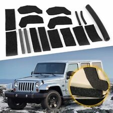 1set Interior Parts Hard Top Seal Kit For 2007-2018 Jeep Wrangler Jk 68026937ab