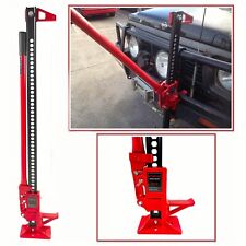 Ratcheting Off Road Utility Farm Jack For Tractor Suv Jeep Wrangler 48high Lift