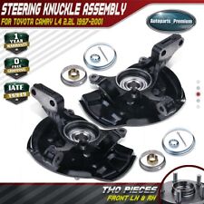 2x Front Lh Rh Steering Knuckle Wheel Hub Bearing Assembly For Toyota Camry