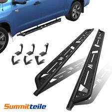 2x Running Boards Side Step Nerf Bars For 2007-2021 Toyota Tundra Crew Max Cab