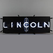Neon Sign Ford Lincoln Dealership Wall Lamp Garage Mark Iv Continental Premiere