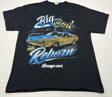 Snap On Tools Big Bad Reborn Race Cars Old School Heavyweight Shirt Mens Large