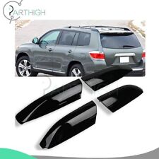 4x Roof Rack Cover Rail End Shell Cap Replacement For Toyota Highlander 2008-13