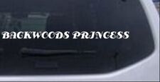 Backwoods Princess Windsheild Car Or Truck Window Laptop Decal Sticker 22x1.3