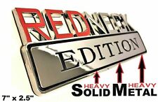Metal Redneck Edition Emblem Highest Quality On Ebay Ford Bumper Decal Badge