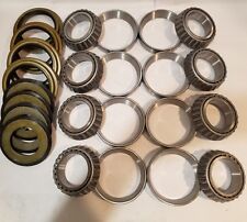 5 Ton 2 Axle Hub Bearing And Seal Kit With 4 Inner Seals And 4 Outer Seals