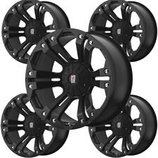 Set-5 Xd Series Xd778 Monster 18x9 6x1356x5.5 -12mm Matte Black Wheels Rims