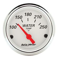 Autometer 1337 2-116 Water Temperature 100-250 F Arctic White