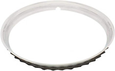 United Pacific A6224-5 Stainless Steel 15-inch Ribbed Beauty Trim Ring Highly
