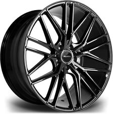 Alloy Wheels 22 Riviera Rv130 Black Gloss For Mercedes Cls-class W218 11-17