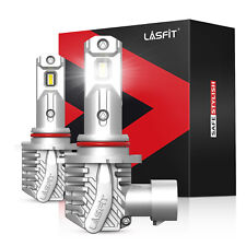 Lasfit 9006 Led Headlight Bulbs Conversion Kit Low Beam 6000k Wireless White 2x
