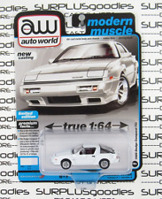 Auto World 2022 R4 Modern Muscle White 1986 Dodge Conquest Tsi Version B