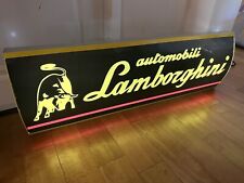 Lamborghini Dealership Light Sign