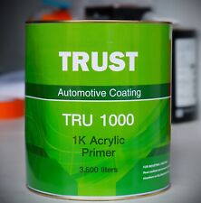 Trust Hi-solids Acrylic Lacquer Primer Surfacer Gray Gallon Size Free Shipping
