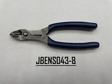 Snap-on Tools Power Blue Soft Grip 7 Wire Stripper Cutter Crimper Pwcs7acfmb