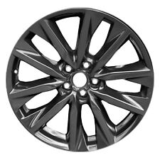 Refurbished 20x8.5 Painted Black Metallic Wheel Fits 2016-2022 Mazda Cx-9