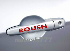2 - Ford Mustang Roush Racing Door Handle Decal Sticker Emblem Logo Red