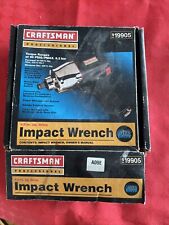 Open Box Craftsman 19905 Professional 12 Square Drive Air Impact Wrench