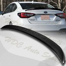 For 2015-2020 Subaru Legacy Stp-style Real Carbon Fiber Rear Trunk Spoiler Wing