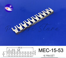 100pcs Double Layer Terminal Block Short Circuit Strip Mec-15-53